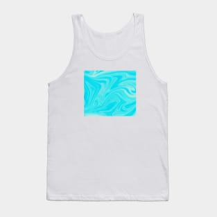 Abstract blue liquid 2 Tank Top